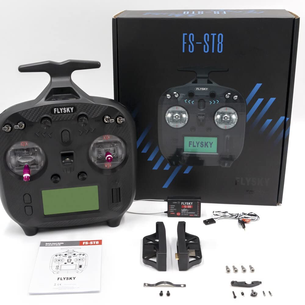 Amazon.com: Xiangtat Flysky FS-ST8 2.4GHz 8-10CH 3.0 Radio RC